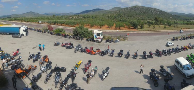 Més de 200 moteros participen en la II Matinal Motera de Sta. Magdalena