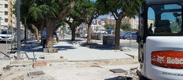 Acaba la primera fase de la avenida Jaume I de Vinaròs