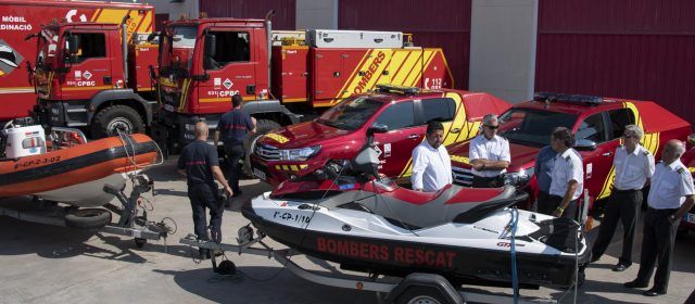 El Consorcio Provincial de Bomberos de Castellón coordinará un dispositivo de 750 efectivos ante las emergencias de este verano