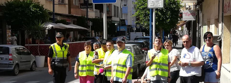 Alumnos del IVADIS colaboran con la Policía Local de Benicarló en «Riesgo de multa, tu puedes evitarlo»