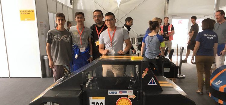 Un cotxe ecològic del CIPFP Benicarló ha participat a Londres en la Shell Eco-marathon Europe