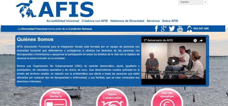L’AFIS posa en marxa dos serveis per millorar la vida de les persones amb diversitat funcional a les Terres de Ebre