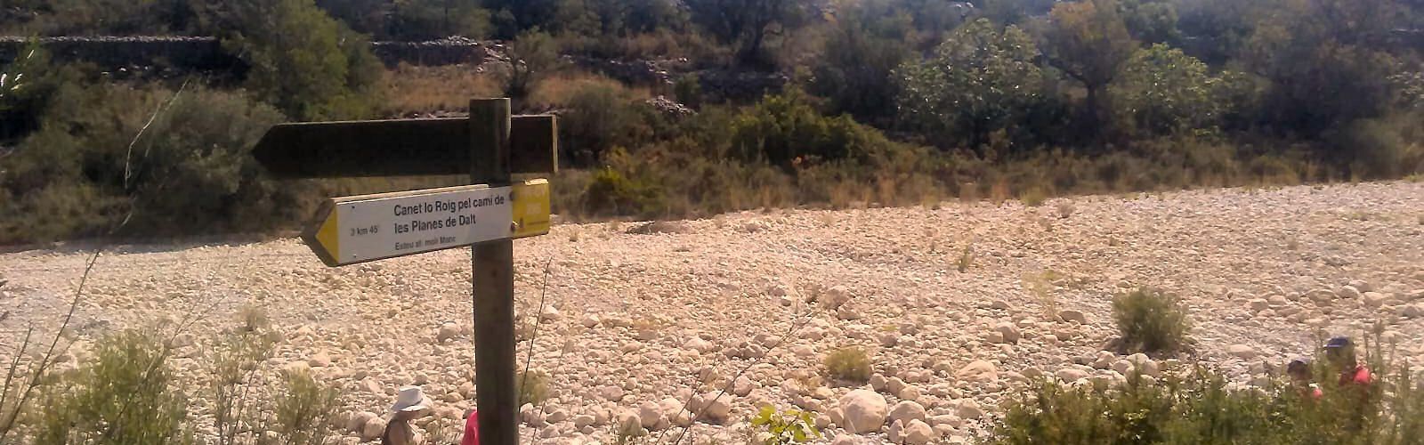 Itinerari per les Terres de Cruïlla: Canet lo Roig i riu Servol