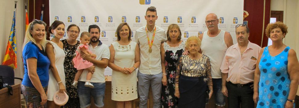 Benicarló homenatja Alexis Sastre, campió d’Espanya absolut de salt d’alçada