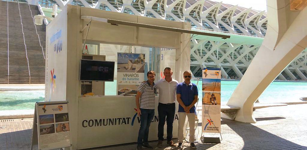 Turisme instal·la un punt d’informació a la Ciutat de les Arts i les Ciències de València