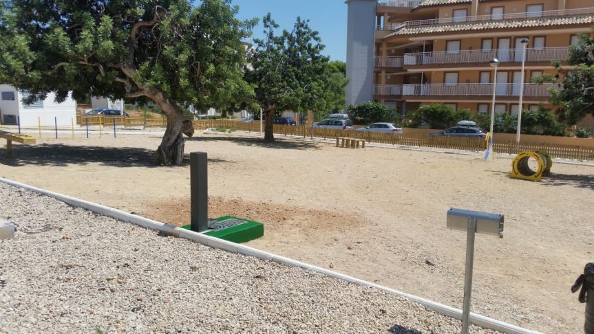 El parc caní d’Alcossebre ja està finalitzat i en breu s’executarà el d’Alcalà