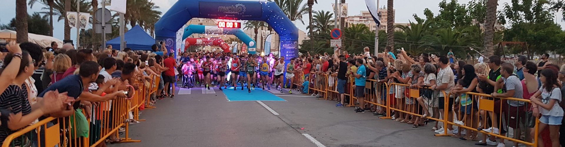 Más de medio millar de atletas en el 10K Nocturn de Vinaròs