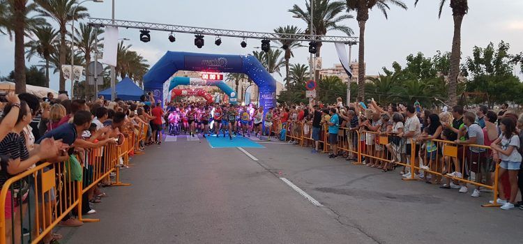 Más de medio millar de atletas en el 10K Nocturn de Vinaròs