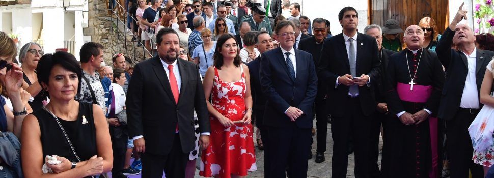 El presidente de la Diputación ha participado hoy también en los actos del Sexenni