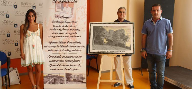 Peñíscola inaugurará en Fiestas una exposición de pintura dedicada a la historia del municipio