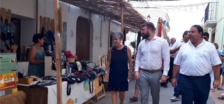 El president del GAL Maestrat-Plana Alta assisteix a la Mostra d’Oficis Tradicionals de Sant Jordi