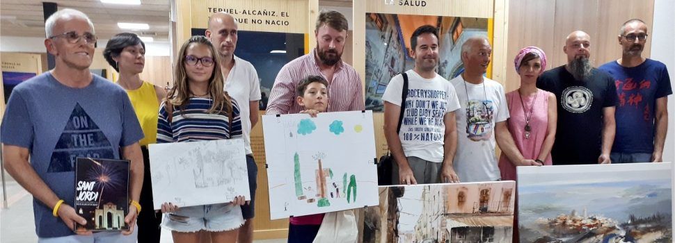 Gonzalo Romero guanya el Concurs de Pintura Ràpida de Sant Jordi