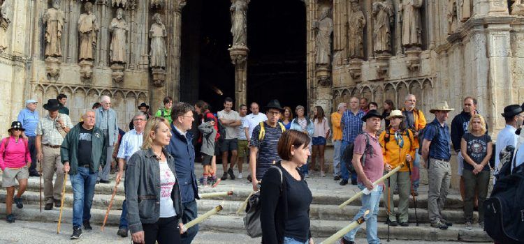 Morella ix a buscar a la Mare de Déu a Vallivana en la Rogativa del 54 Sexenni