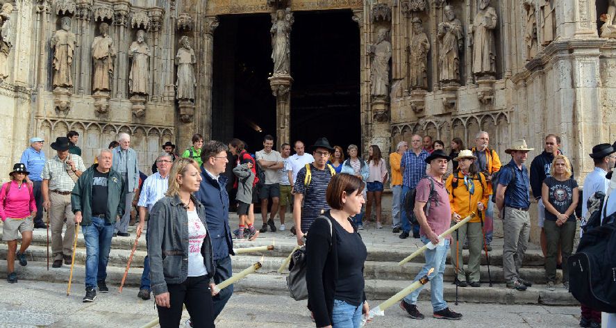 Morella ix a buscar a la Mare de Déu a Vallivana en la Rogativa del 54 Sexenni