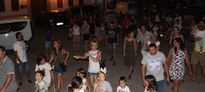 Més de 50 xiquets en els Fanalets de Meló d´Alger de Sta. Magdalena