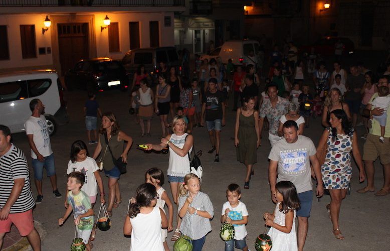 Més de 50 xiquets en els Fanalets de Meló d´Alger de Sta. Magdalena