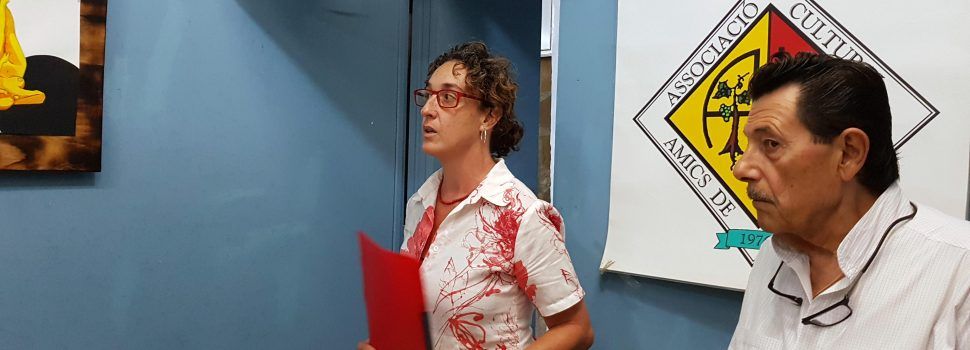 Sonia Eva Doménech exposa a “Amics de Vinaròs”