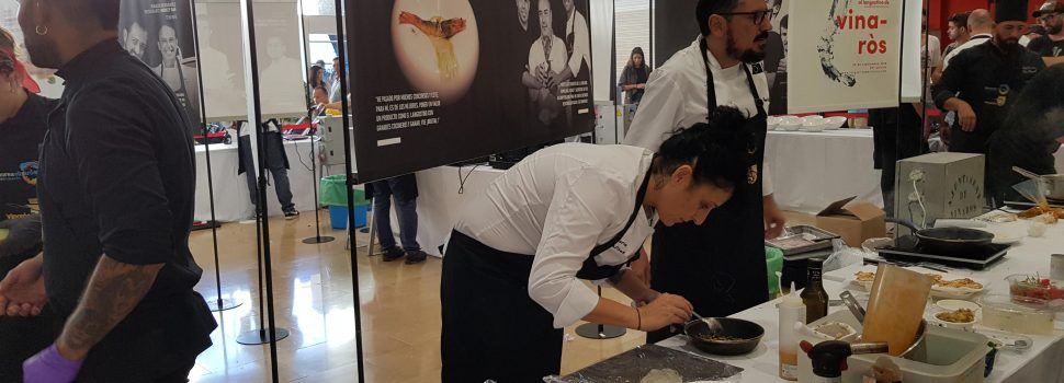 Concurs del llagostí, preparant les receptes