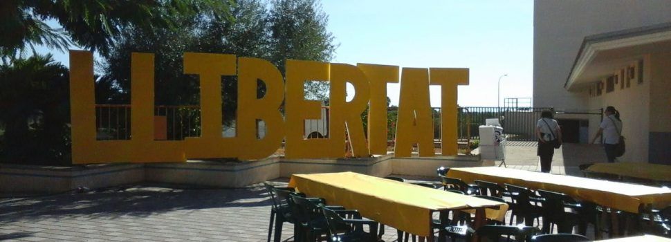 Els preparatius a Alcanar del record de l’1 d’octubre de 2017