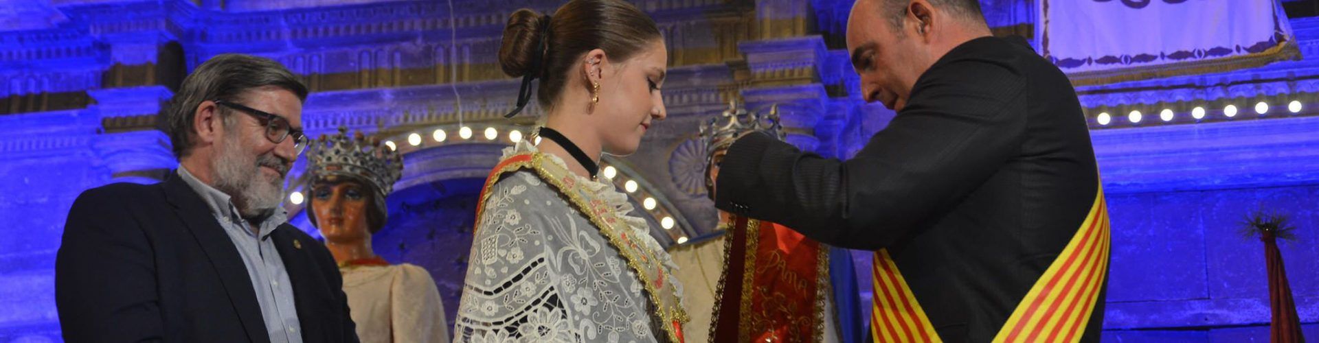 Las reinas de Tortosa y Vinaròs, en las fiestas de Alcañiz