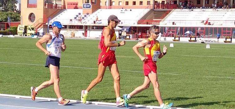 Miguel Angel Carvajal, campió del món en 5 km marxa en el Campionat Mundial d’Atletisme Màster de Málaga