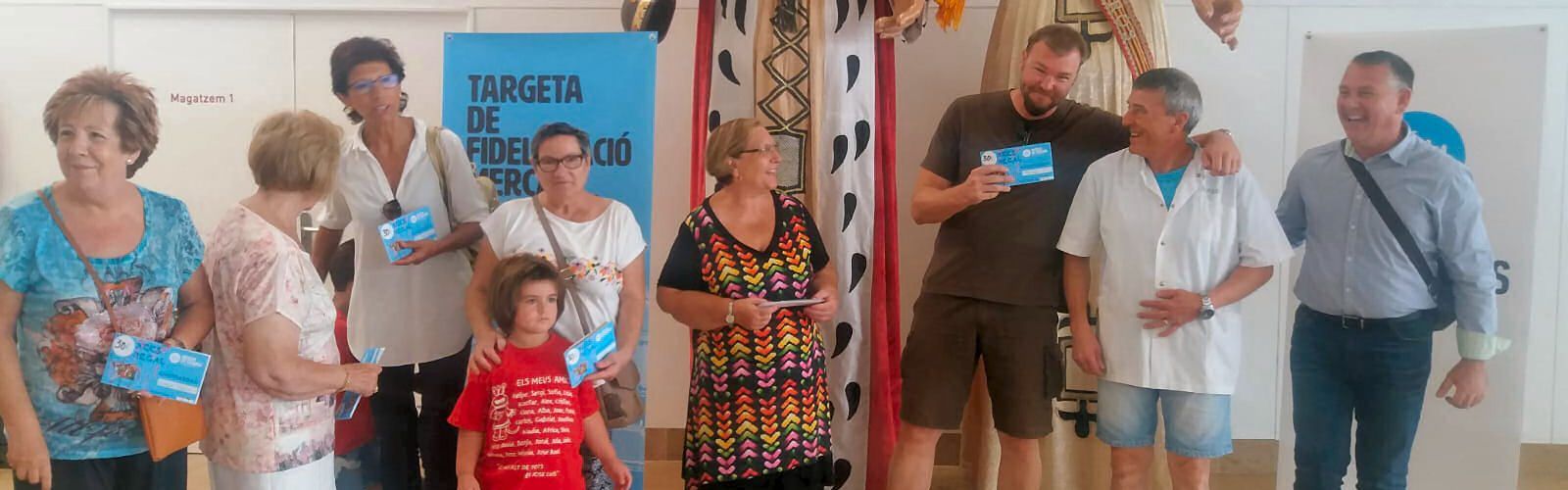 Sorteig de xecs de la targeta de fidelització
