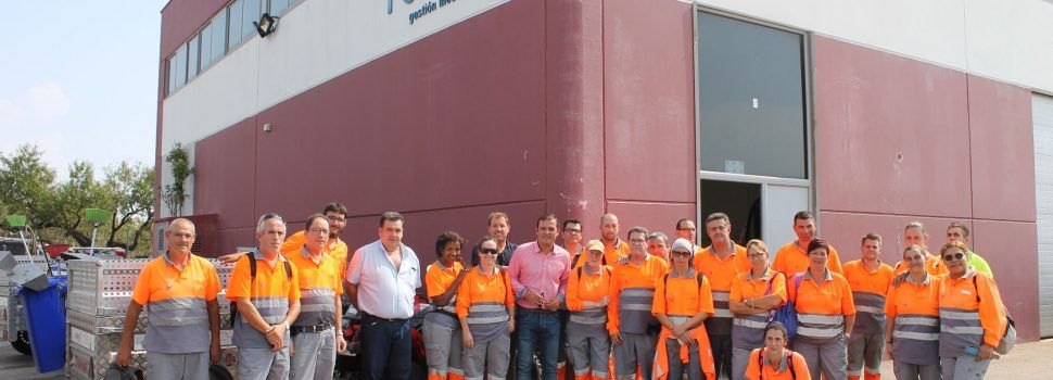 Peñíscola agradece a los trabajadores de Fobesa la labor durante la temporada estival