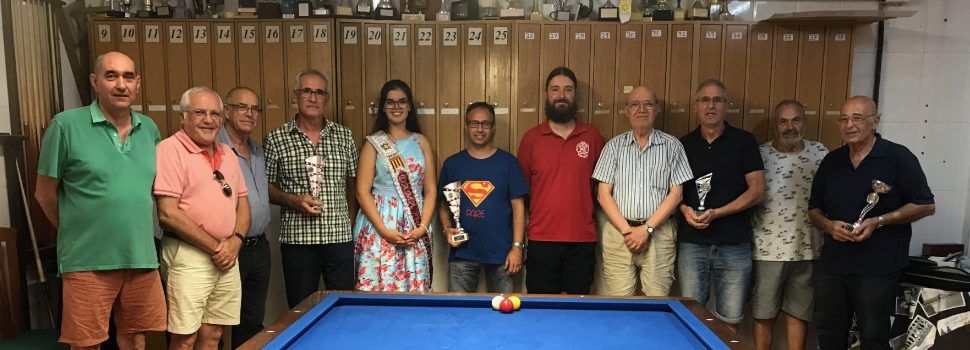Torneo de billar en Benicarló