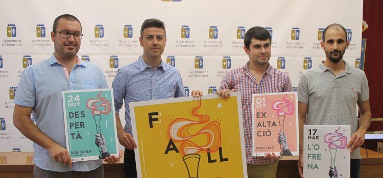 Un peveter de temàtica fallera serà la imatge de les Falles de Benicarló 2019