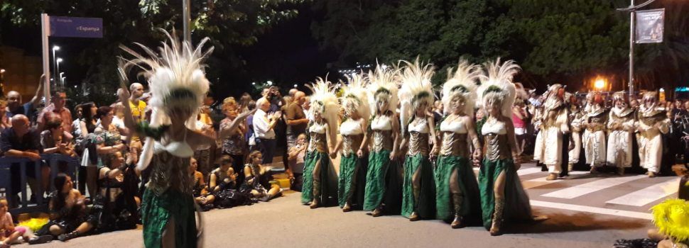 El segundo desfile de moros y cristianos de Peñíscola: el final