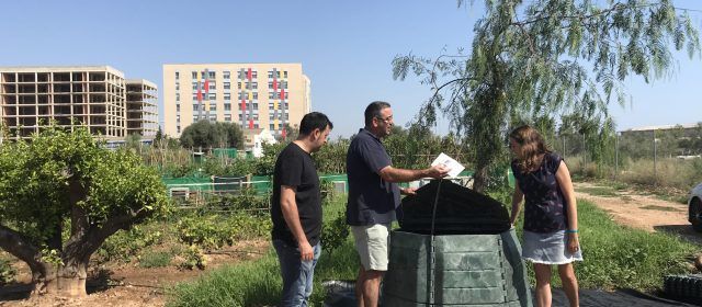 Vinaròs, al capdavant d’un projecte pilot de compostatge d’horts urbans i residus vegetals