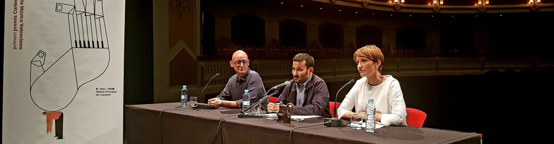 El conseller Marzá presentà els premis que duen el nom del vinarossenc Carles Santos