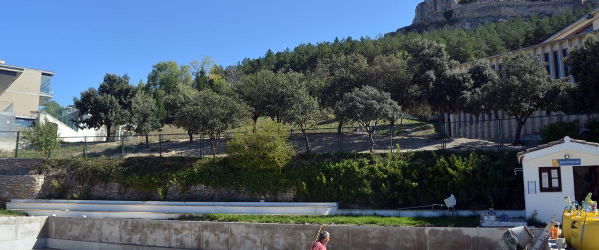 Avança la millora de la Piscina Municipal de Morella