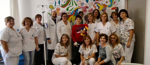 El Hospital de Vinaròs colabora en una iniciativa social sobre la mucopolisacaridosis pediátrica
