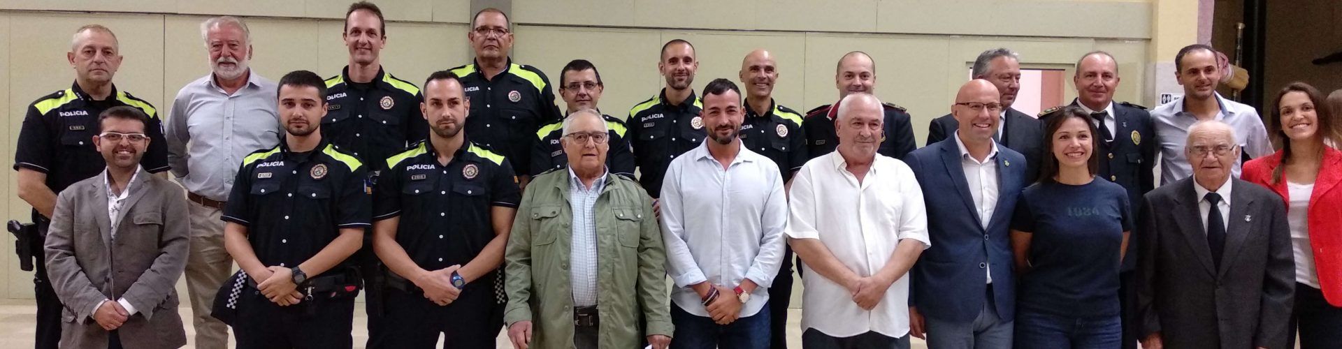 El Dia de la Policia Local de la Sénia esdevé un reconeixement a la ciutadania i al cos