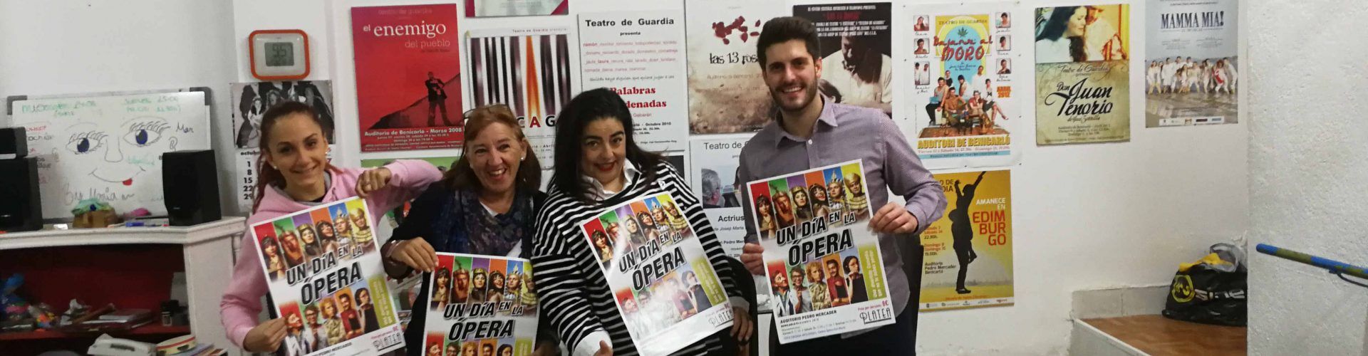 Presentación de la comedia teatral “Un día en la ópera” en el Auditorio de Benicarló
