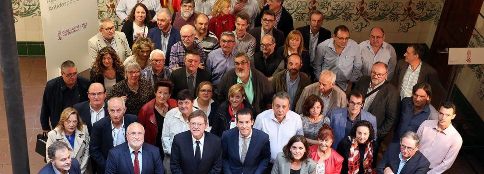 La Generalitat respaldará con una línea específica de ayudas a 143 municipios en peligro de despoblación