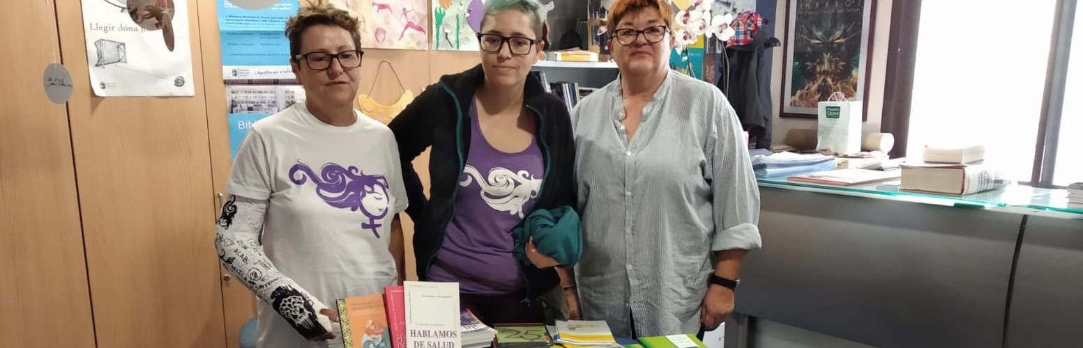 La Biblioteca Municipal de Vinaròs amplia la seua secció sobre literatura feminista
