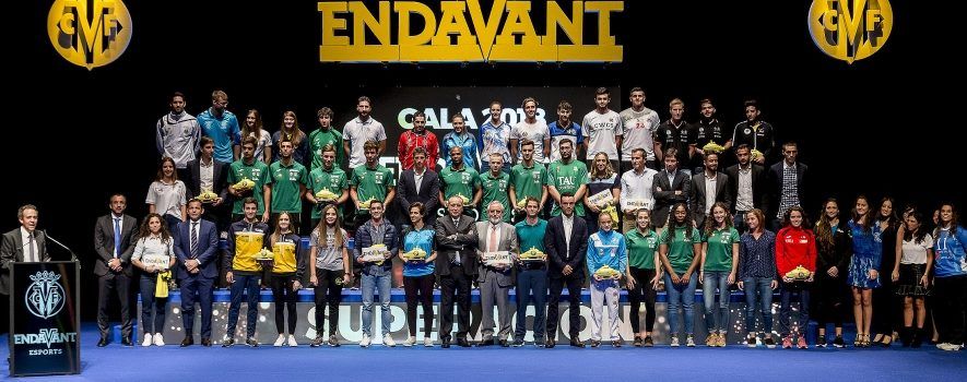 El Peñíscola RehabMedic, en la gala Endavant del Villarreal CF