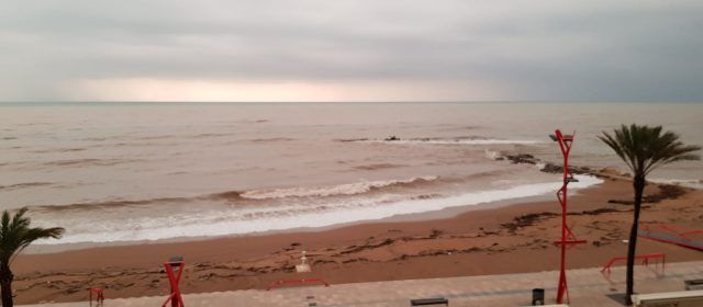 El cel, el vent i la mar es calmen després de caure a Vinaròs 374 l/m2
