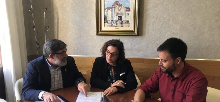 Visita a Vinaròs de la subdelegada del govern a la província, Soledad Ten
