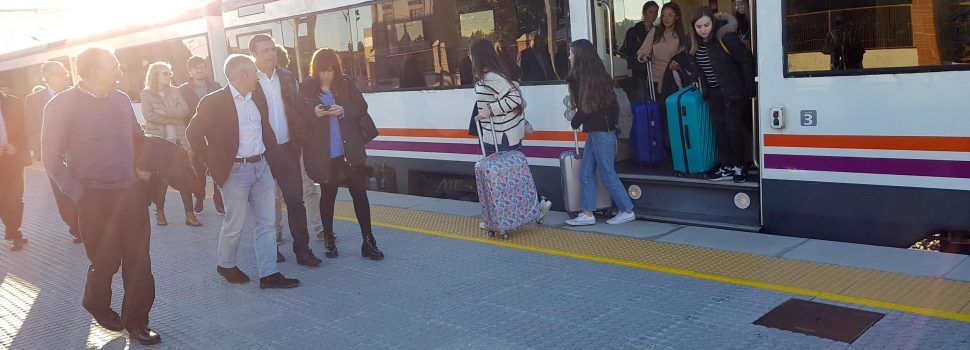 Nuevas aspiraciones en Vinaròs, Benicarló y Peñíscola, tras la ampliación de trenes