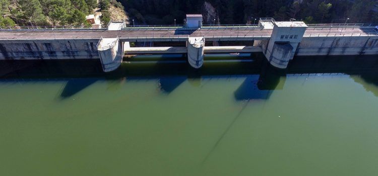 Així està de ple l’embassament d’Ulldecona rere les pluges