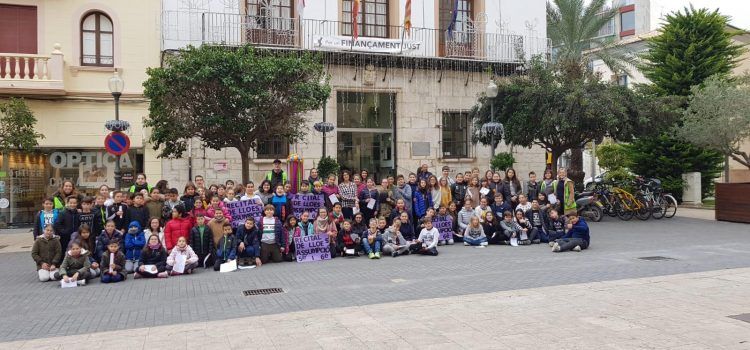 La vespra de Santa Catalina, al col·legi Assumpció de Vinaròs
