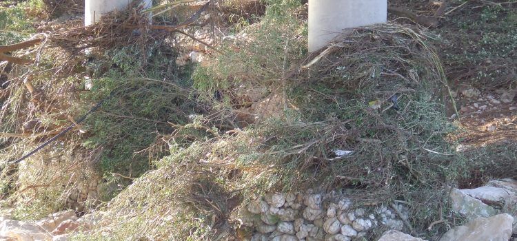 Revisen els ponts de l’autopista després de les pluges torrencials i les alertes llançades des de Compromís