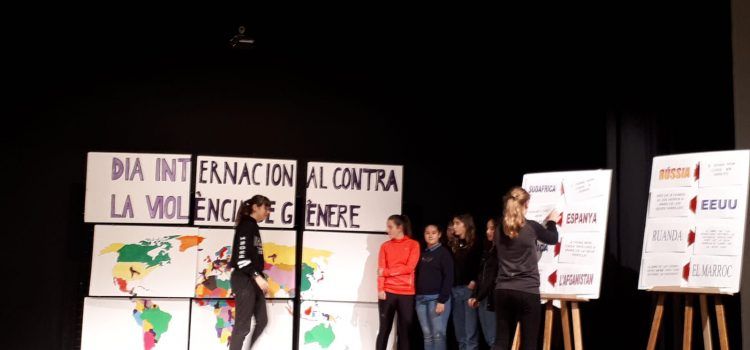 L’IES L. Querol de Vinaròs commemorà el Dia Internacional contra la Violència de Gènere