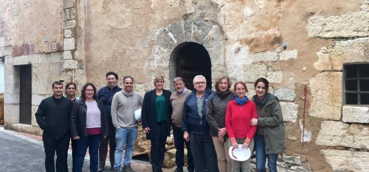 El descobriment d’un mural permetrà la reconstrucció del pont que comunicava la Torre de Càlig amb el jutjat