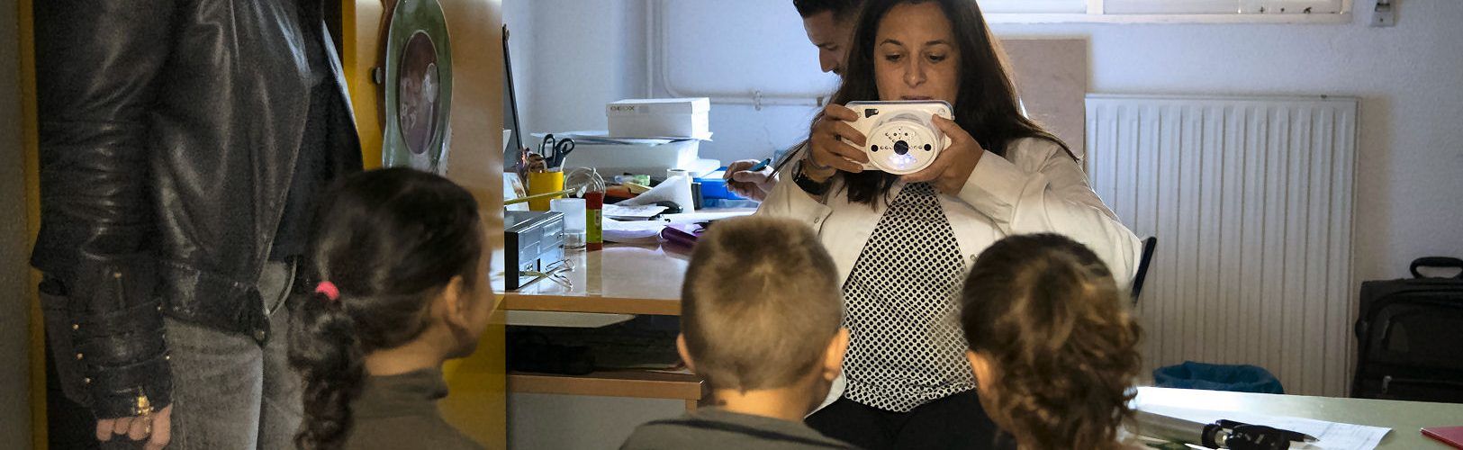 La Diputación ha hecho ya las revisiones oculares a niños de cerca de 40 municipios del interior