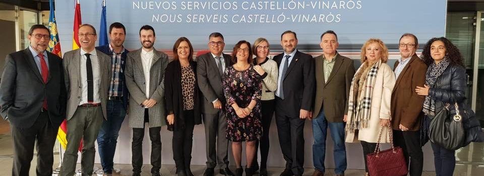 Sta. Magdalena reclama a Ábalos l’obertura de l’estació de trens