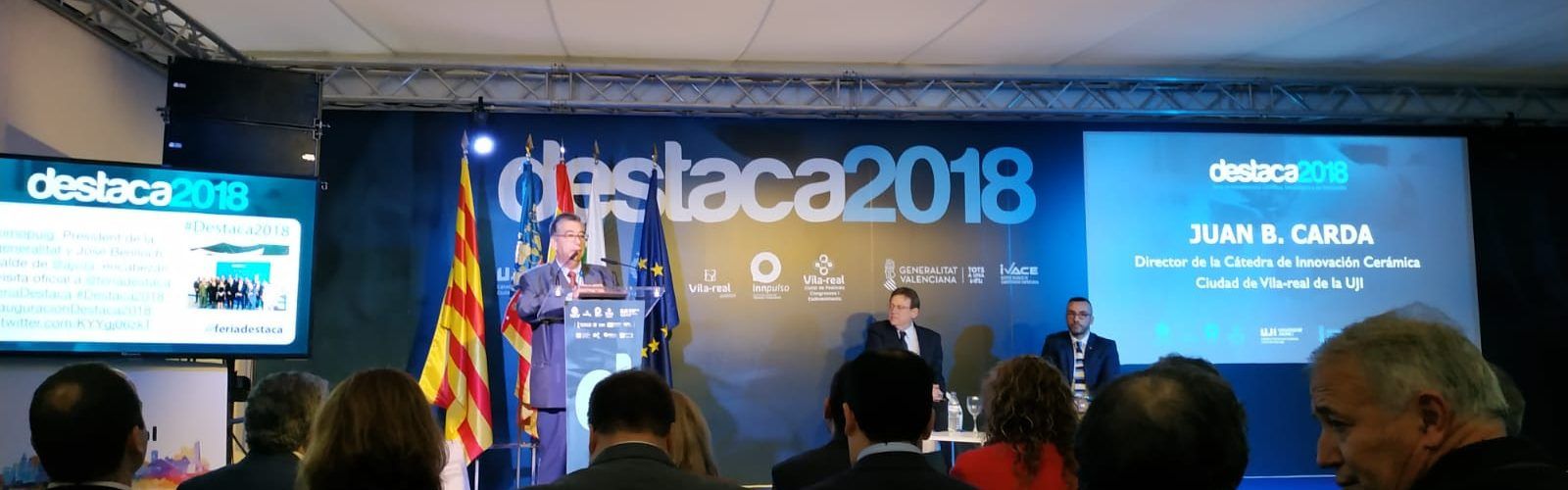 L’Ajuntament de Vinaròs i Vinalab participen en la Fira Destaca 2018